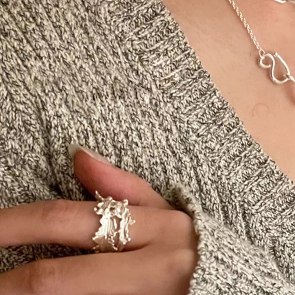 Elegant 925 Sterling Silver Women's Ring